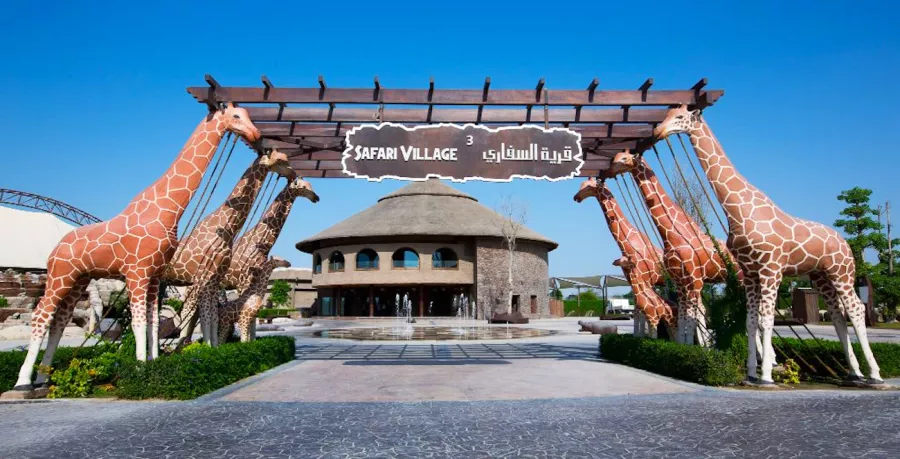 Зоопарк Asian Village в Дубаи: Азиатский театр , Шоу зверей , Дикие животные , Культура Азии , Сафари-парк , Детская ферма ,