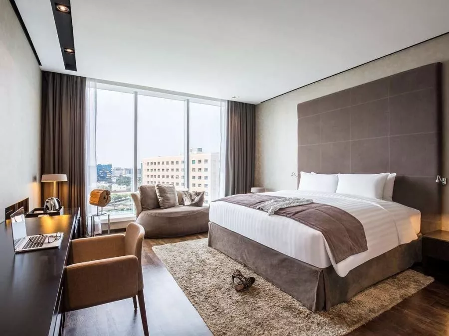 Отель The Canvas Dubai- MGallery Hotel Collection 5* в Дубаи: Спа , Фитнес , Конференц-зал, Открытый бассейн , Стильные номера ,