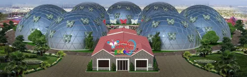 Сад бабочек Butterfly Garden в Дубаи