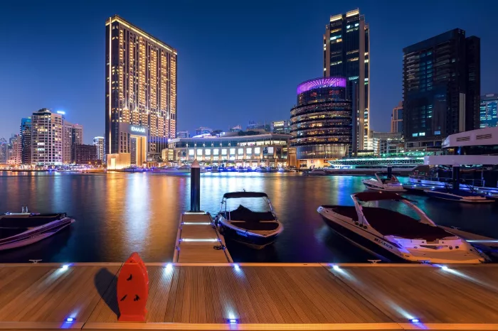 Яхт клуб Dubai Marina Yacht Club  в  Дубаи