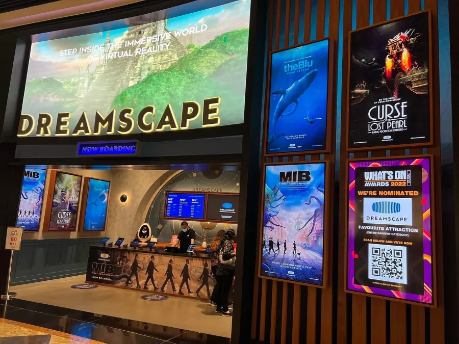 Парк аттракционов Dreamscape в Дубаи: Виртуальная реальность , Тематический парк , Кино , Кафе ,