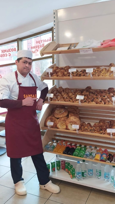 Кафе Samsa в Минске: Лагманные, Узбекская кухня, Бизнес-ланч, До 12 мест, Манты, Самса, Оплата картой, Наличный расчёт,