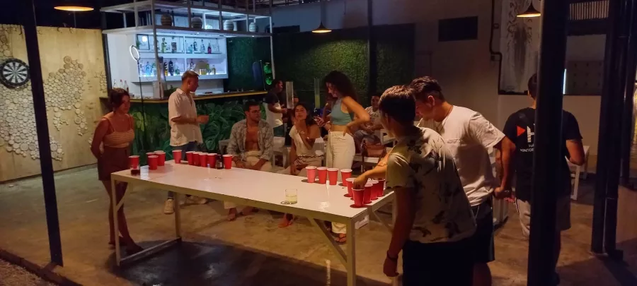 Хостел MoHo в Себу: Бар,