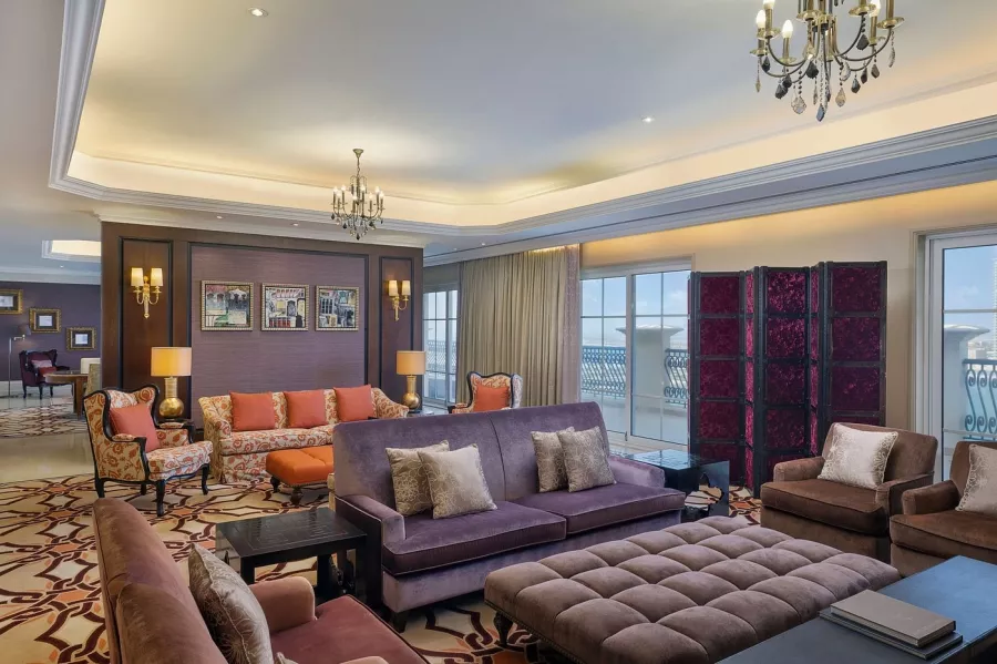 Отель The Westin Dubai Mina Seyahi Beach Resort & Marina 5* в Дубаи: Аквапарк , Эксклюзивный отель , Отель премиум , Спа комплекс , Детская зона , Финтес ,