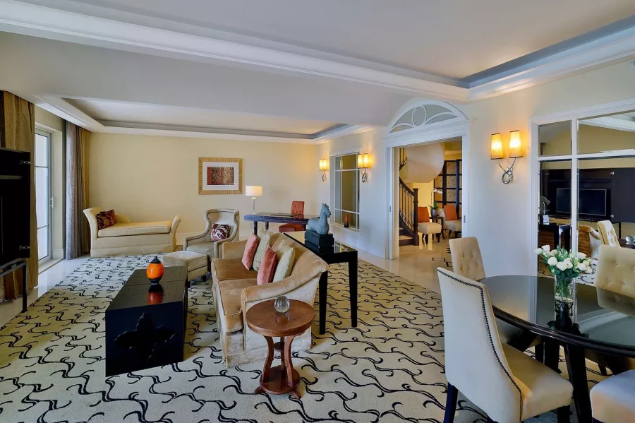 Отель The Westin Dubai Mina Seyahi Beach Resort & Marina 5* в Дубаи: Аквапарк , Эксклюзивный отель , Отель премиум , Спа комплекс , Детская зона , Финтес ,