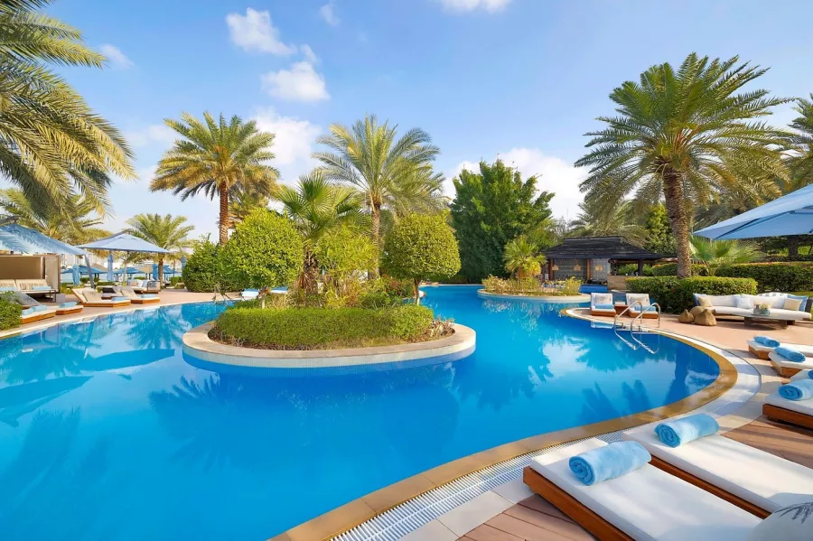 Отель The Westin Dubai Mina Seyahi Beach Resort & Marina 5* в Дубаи: Аквапарк , Эксклюзивный отель , Отель премиум , Спа комплекс , Детская зона , Финтес ,