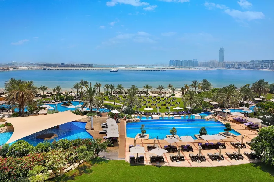 Отель The Westin Dubai Mina Seyahi Beach Resort & Marina 5* в Дубаи: Аквапарк , Эксклюзивный отель , Отель премиум , Спа комплекс , Детская зона , Финтес ,