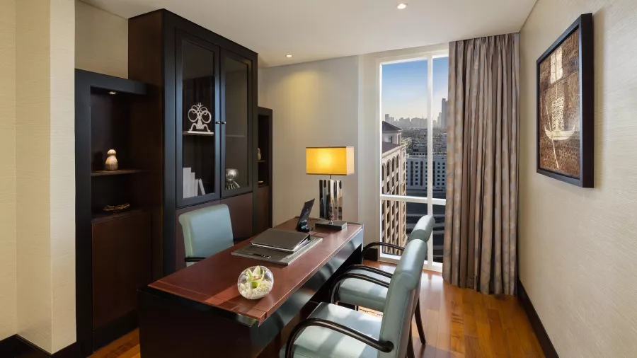 Отель Kempinski Mall Of The Emirates 5* в Дубаи: Люксовый отель , Открытый бассейн , Спа комплекс , Конференц-зал, Изысканные блюда ,