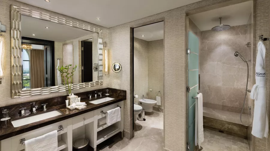 Отель Kempinski Mall Of The Emirates 5* в Дубаи: Люксовый отель , Открытый бассейн , Спа комплекс , Конференц-зал, Изысканные блюда ,