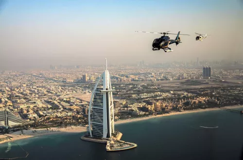 Экскурсии на вертолете Helicopter Dubai  в  Дубаи