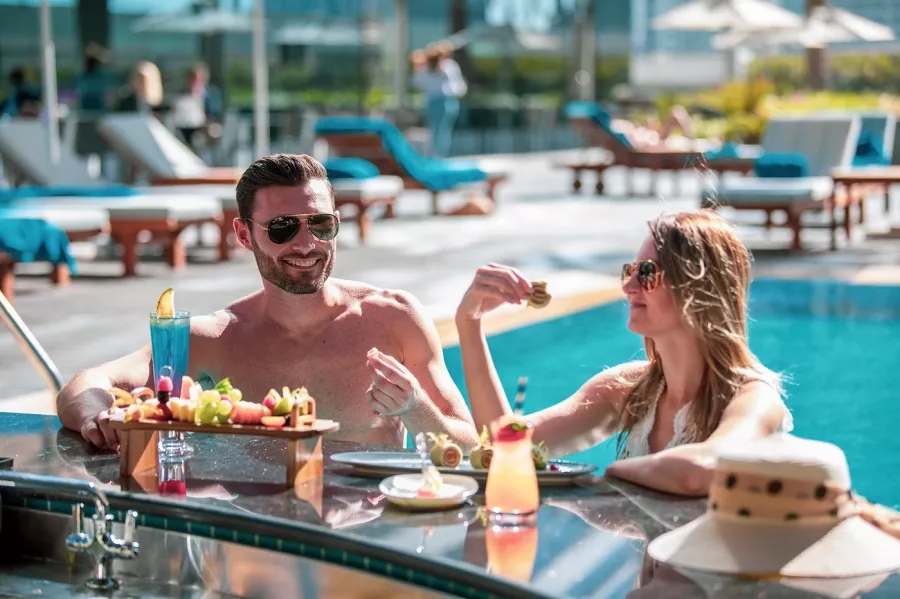 Отель Stella Di Mare Dubai Marina 5* в Дубаи: Бассейн , Стиль ар-деко, Прекрасный вид , Комфортные номера ,