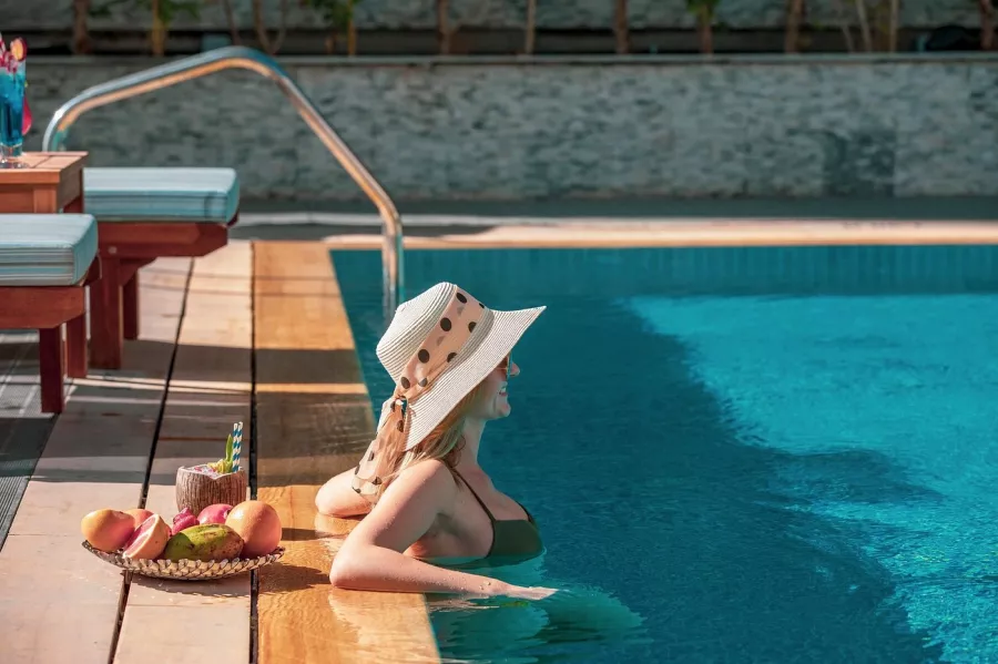 Отель Stella Di Mare Dubai Marina 5* в Дубаи: Бассейн , Стиль ар-деко, Прекрасный вид , Комфортные номера ,