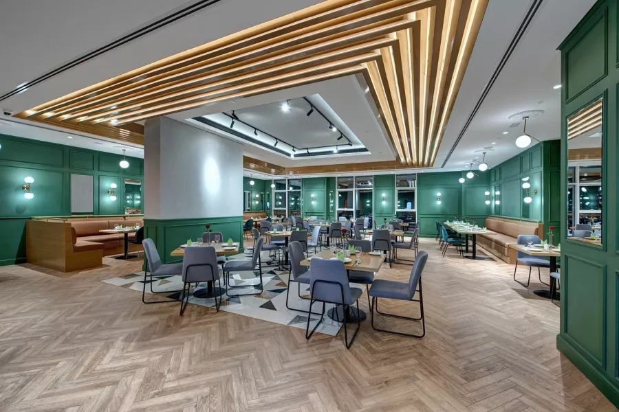 Отель The S Hotel Al Barsha 4* в Дубаи: Премиум отель , Тренажерный зал , Детская зона , Стильный отель , Конференц-зал,
