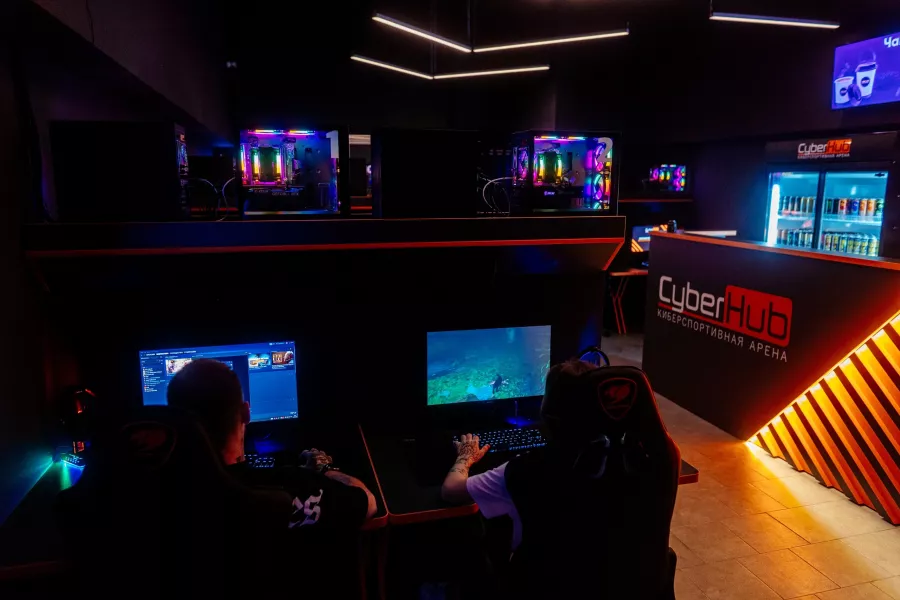 Компьютерный клуб CyberHub в Краснодаре: Компьютерный клуб, Компьютерные игры, Games, Развлечение, Круглосуточно,