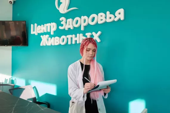 "Центр здоровья животных".