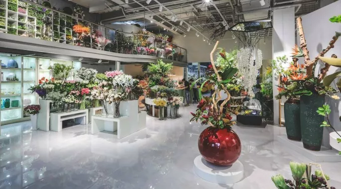 Магазин цветов «Liangma Flower Super Market»