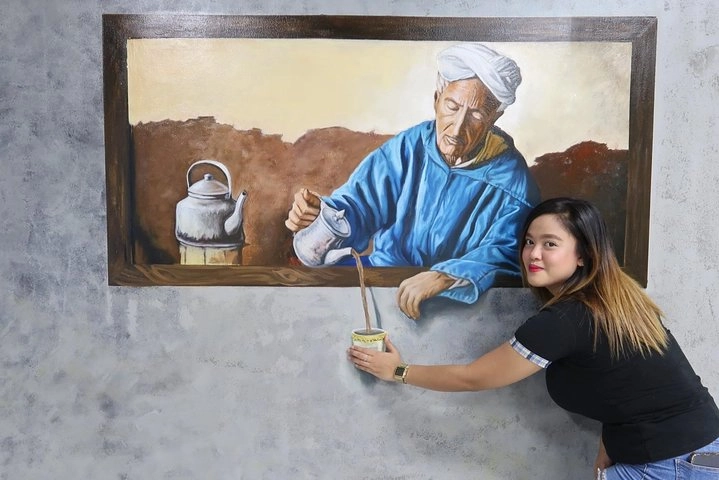 Музей 3D World Dubai, Trick-Art Selfie Museum в Дубаи: Оптические иллюзии , Интерактивная галлерея , Трехмерное искусство , Художественный музей ,
