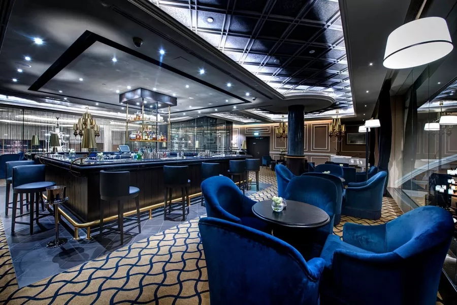 Отель Dukes The Palm, a Royal Hideaway Hotel 5* в Дубаи: Прибрежный отель , Фитнес , Бассейн , Панорама , Стильные номера ,