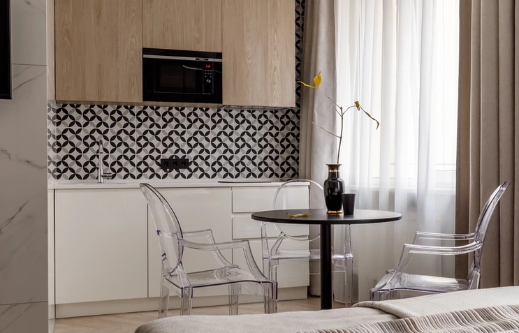 Отель Pushkin Apartments в Краснодаре: Отель, Роскошный отель, Гостиница, Номера, Ресторан,