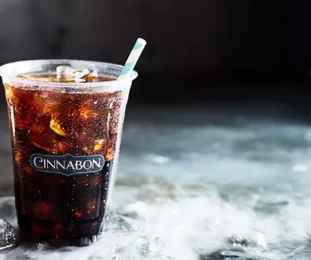 Кофейня "Cinnabon".