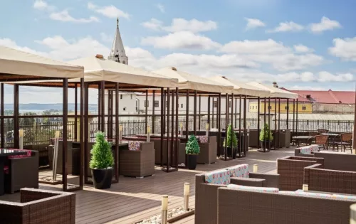 Панорамный ресторан-бар The Terrace в Казани