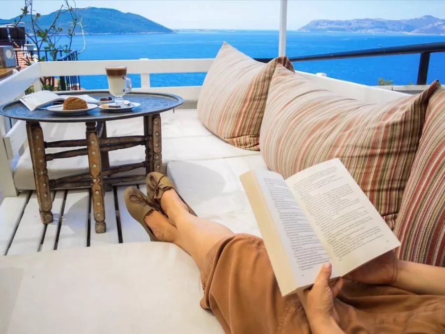 Отель Hideaway в Каше: Отель, Путешествие, Чилим, Бассейн, Терраса,
