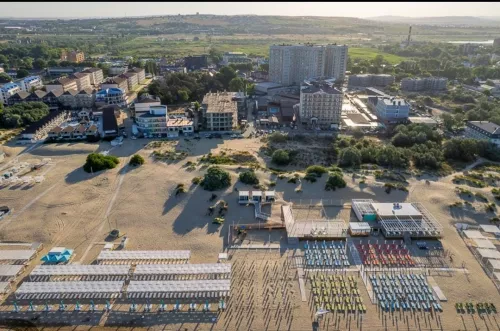 Пляж Джамайка  в  Анапе