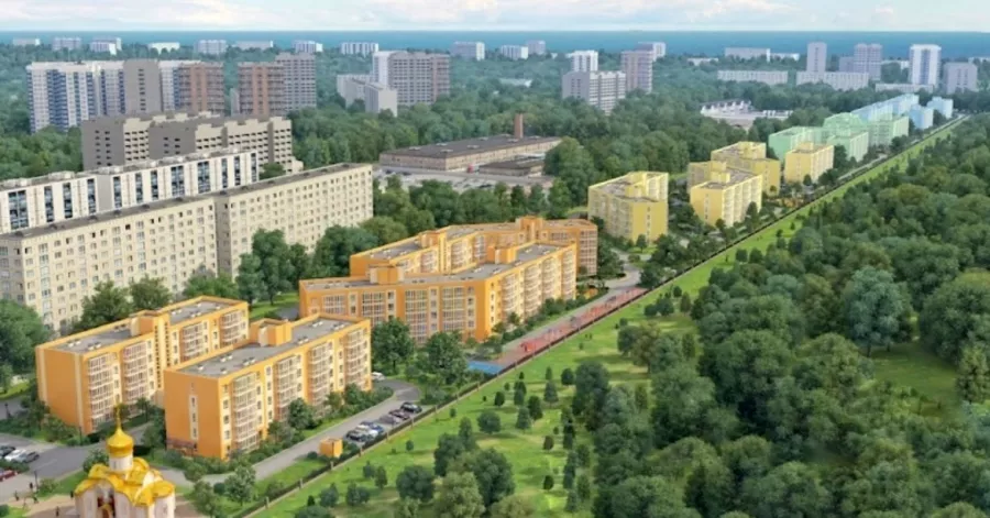 ЖК Времена Года в Анапе: Жилой комплекс, Новостройки, Детская площадка, Парковка, Квартиры,