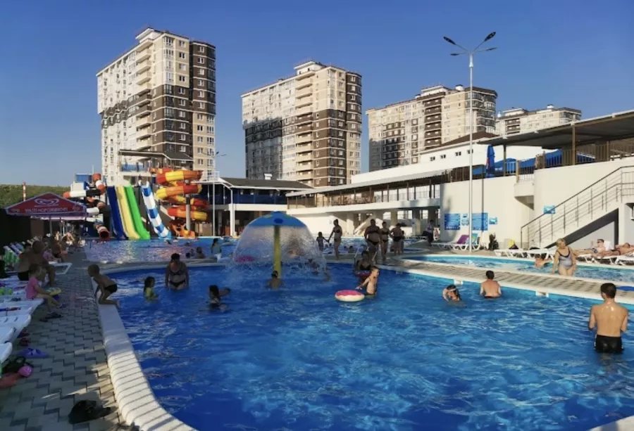 ЖК Кавказ в Анапе: Жилой комплекс, Строительство , Детская площадка, Парковка, Квартиры,