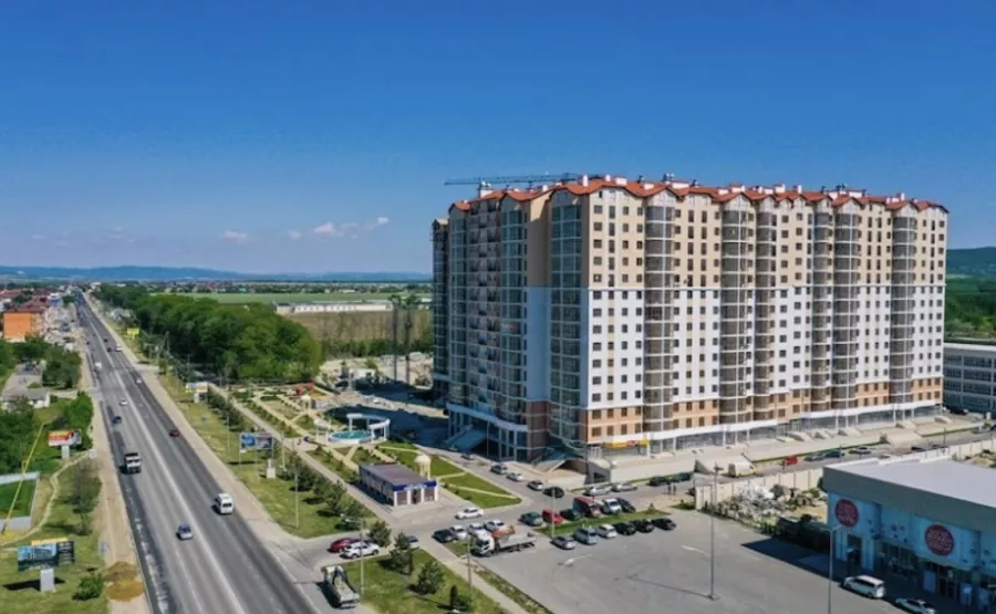 ЖК Черное Море в Анапе: Новостройки, Жилой комплекс, Детская площадка, Строительство, Квартиры, Парковка,