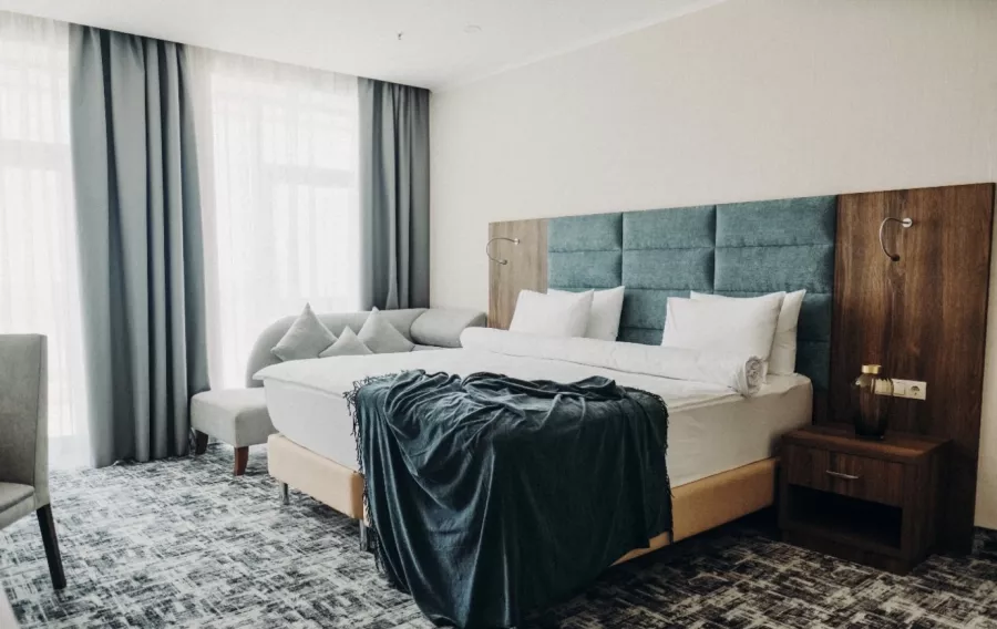 Отель Grand hotel Anapa в Анапе: Отель, Спа комплекс , Детская комната, Лаунж-зоны, Бассейн, Ресторан,