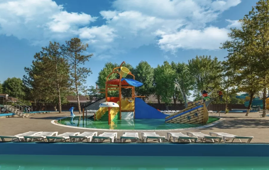 Отель Sunparco в Анапе: Отель, Аквапарк , Бассейн, Спа-центр, Песчаный пляж, Бар,
