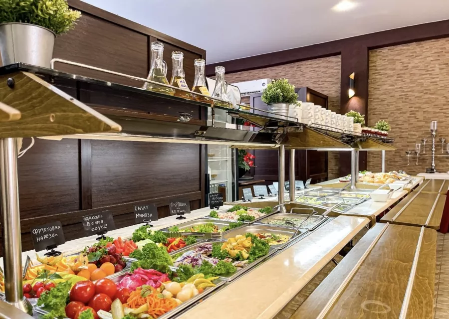 Отель Avdallini Golden Bay в Анапе: Отель, Пляж, Бассейн , Детская площадка , Кафе, Шведский стол , Бар,