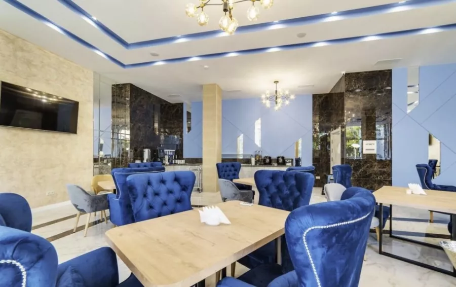 Отель Grand sapphire hotel в Анапе: Отель, Пляж, Бассейн , Столовая ,