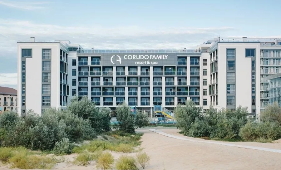 Гостиница Corudo Family Resort&Spa в Анапе: Отель, Пляж, Бассейн , Спа-комплекс , Шведский стол , Спрей-парк,