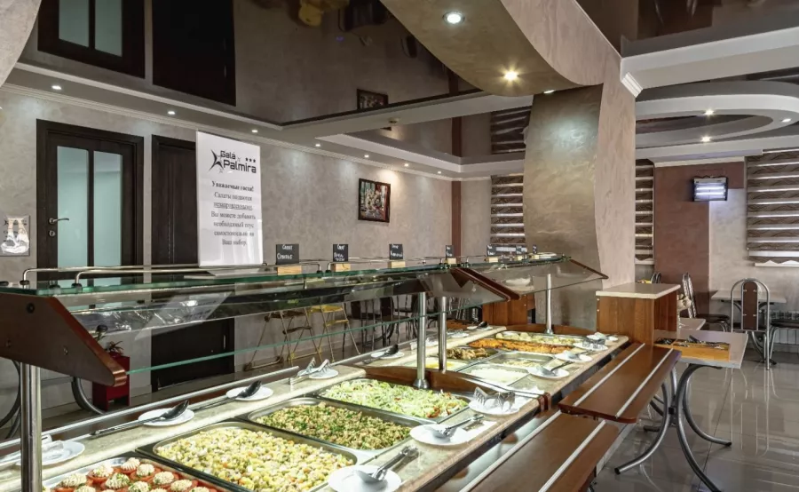 Отель Gala Palmira в Анапе: Семейный отдых , Бассейн , Бар, Детская площадка , Отель,