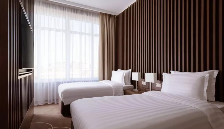 Отель Mövenpick Resort&SPA Anapa Miracleon в Анапе: Семейный отдых , Бассейн , Тренажёрный зал , Детская площадка , Ресторан, Отель,