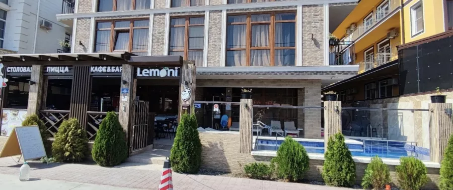 Отель Lemoni Hotel в Анапе: Отель, Семейный отдых , Бассейн , Пляж , Столовая ,