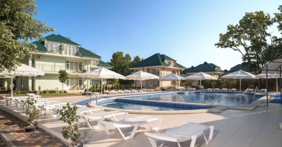 Отель Дюны золотые в Анапе: Отель, Семейный отдых , Столовая , Бар, Spa, Бассейн,