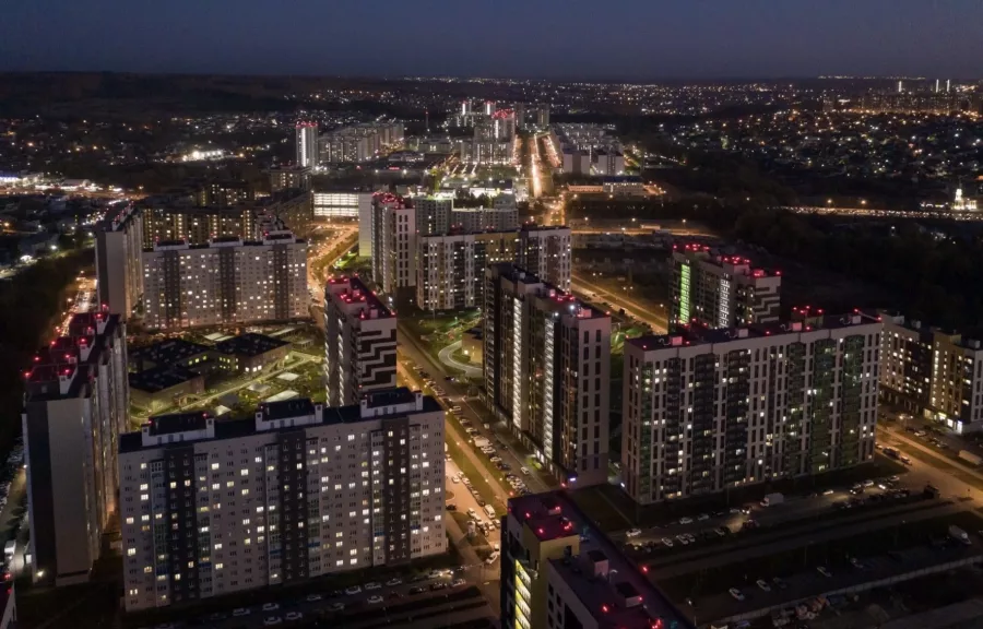 ЖК Светлая долина в Казани: Жилой комплекс , Жильё , Детская площадка , Парковка ,