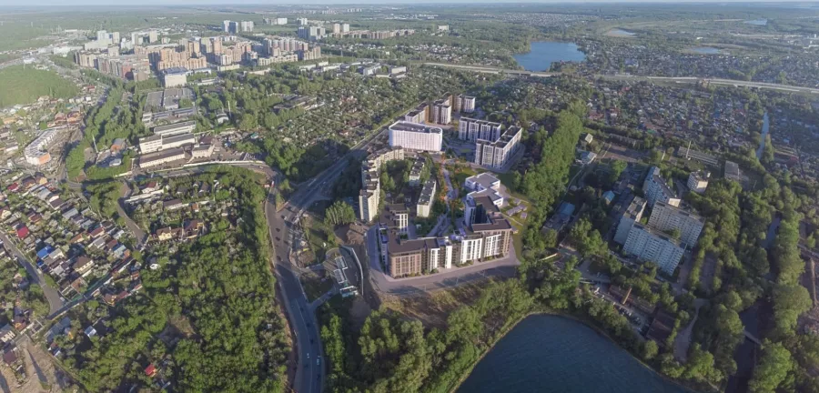 ЖК Алтын Яр в Казани: Жилой комплекс , Квартиры , Детская площадка , Парковка ,