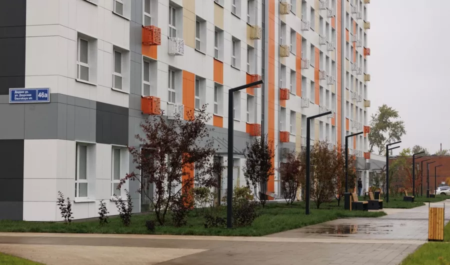 ЖК Журавли в Казани: Жилой комплекс , Квартиры , Детская площадка , Парковка ,