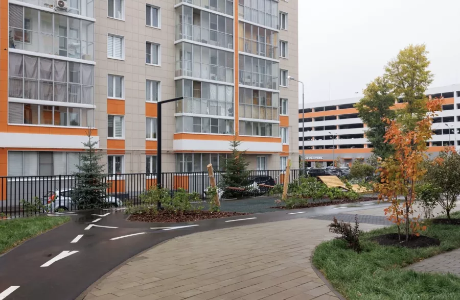 ЖК Журавли в Казани: Жилой комплекс , Квартиры , Детская площадка , Парковка ,