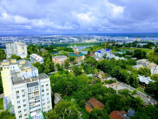 ЖК в Нижнем Новгороде  "Дом с террасами".