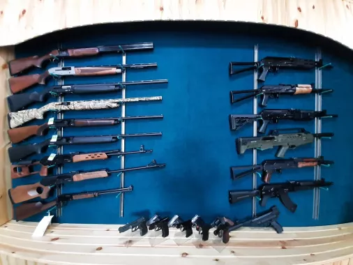 Охотничий магазин в Гюмри "ОХОТНИК".