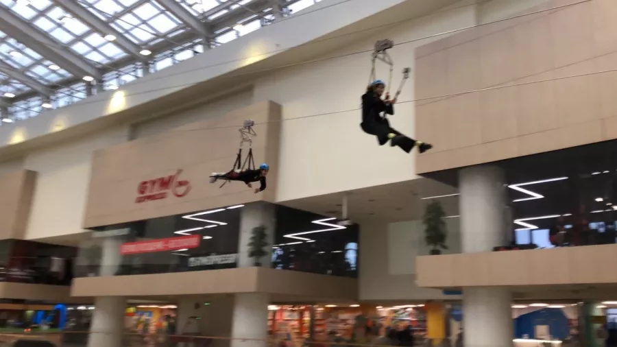 Верёвочный парк ZipLine в Минске: Верёвочный парк, Пандус, Зиплайн, Аттракционы, Оплата картой, Наличный расчёт,