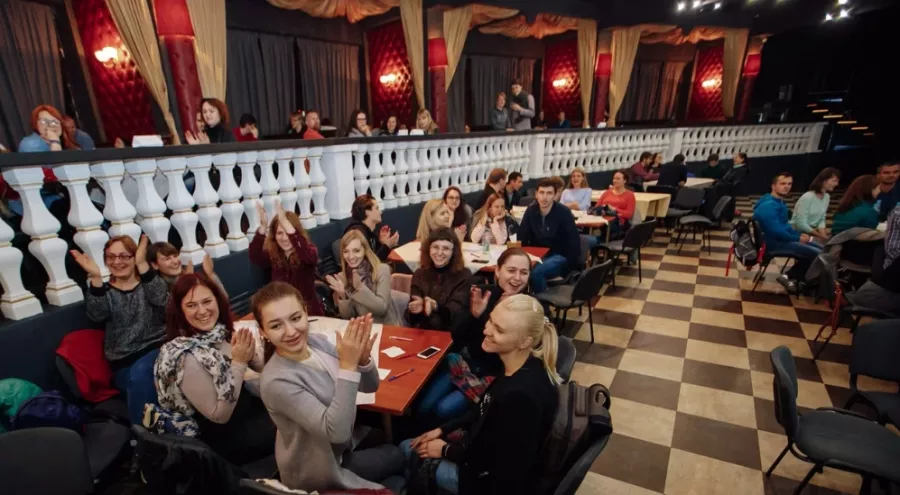 Развлекательный центр Ньютон Квиз в Минске: Парковка, Wi-Fi, Кафе, Подарочный сертификат, Организация праздниов, Наличный расчёт,