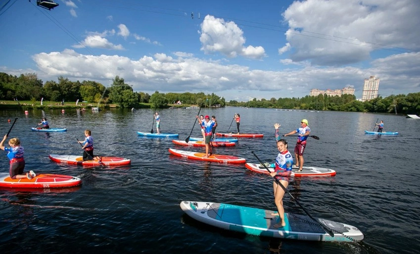 Wake Park Строгино в Москве: Вейксерф, Вейкборд, Батуты, Фитнес-студия, SUP-борды, Гидрофойл,