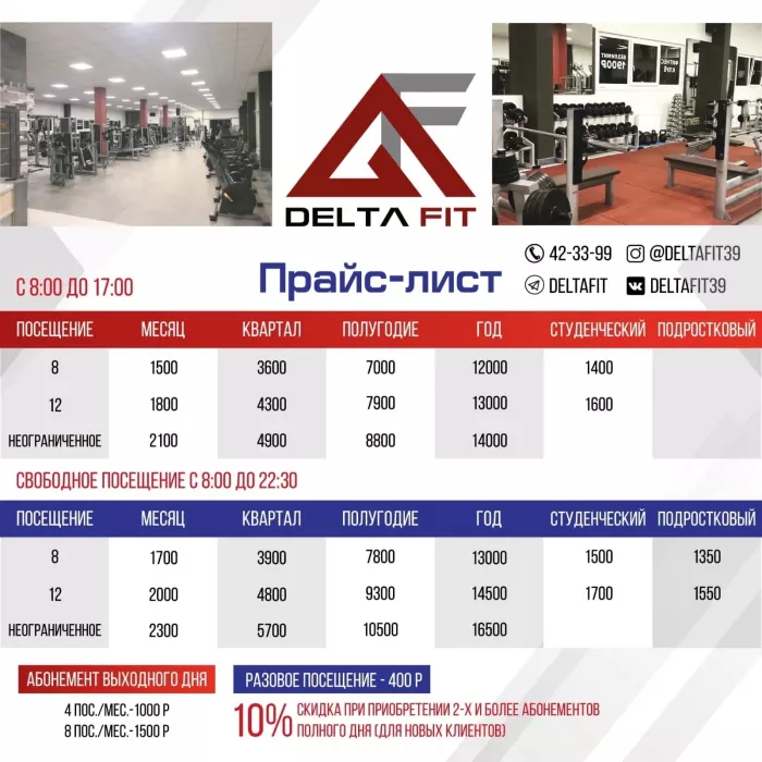 Фитнес-клуб "Deltafit"