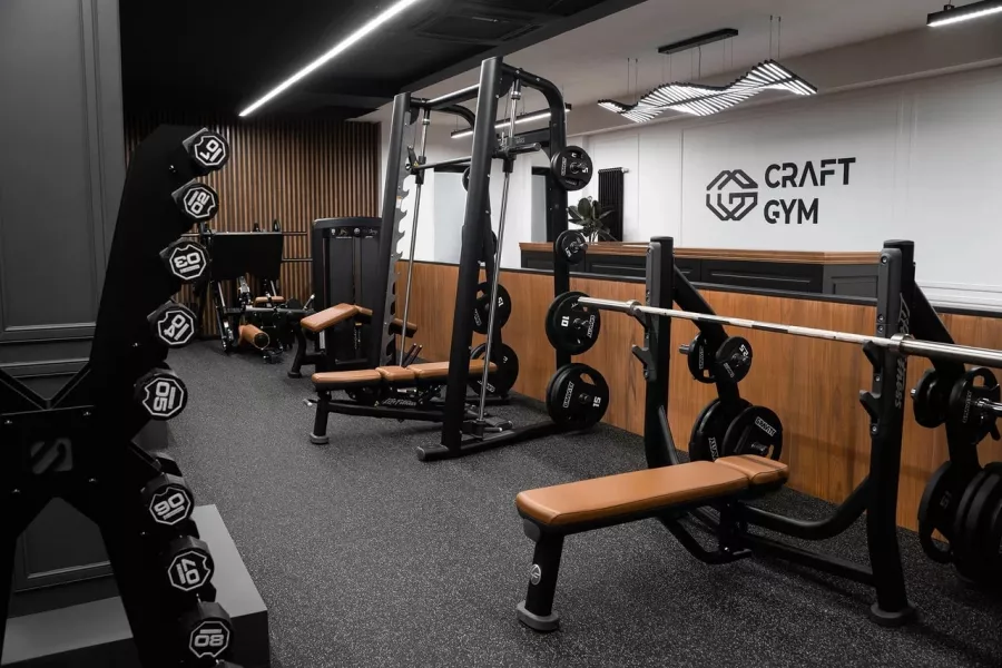 Тренажерный зал Craft Gym в Новосибирске: Тренажерный зал, Зал, Тренировка, Фитнес,